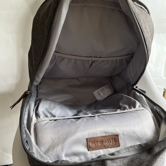Uppababy Changing Backpack Grey Nappy Bag/ Backpack Only MSRP $150 - Lining Tear main image 3